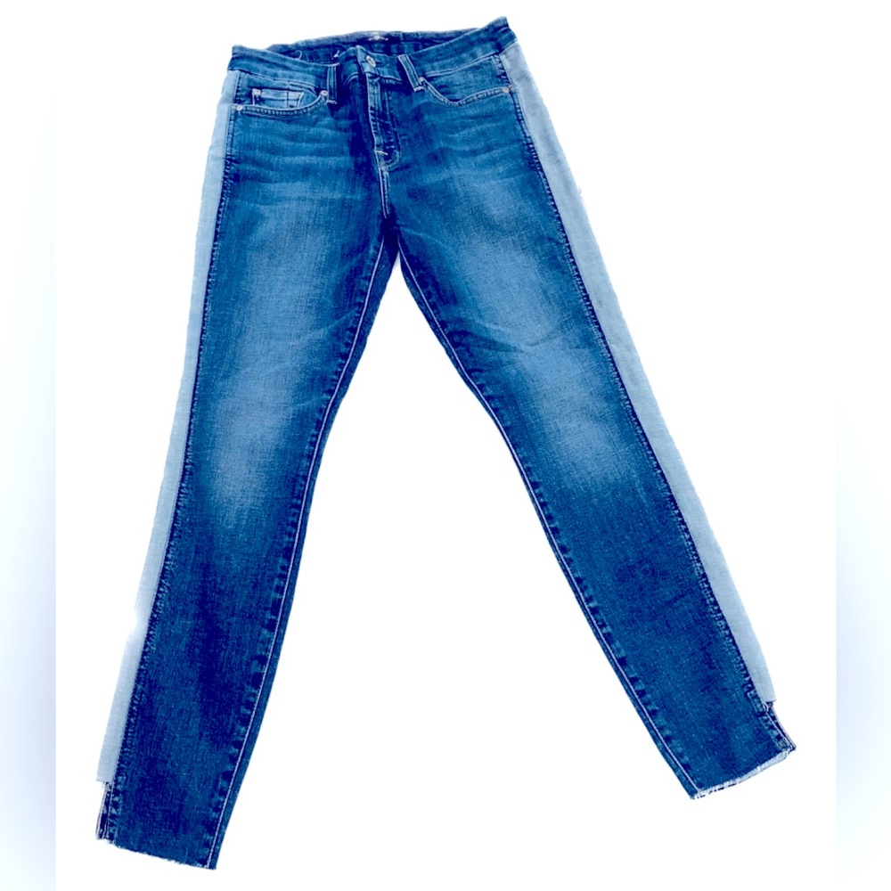 7 For All Man Kind, Distressed Jeans
